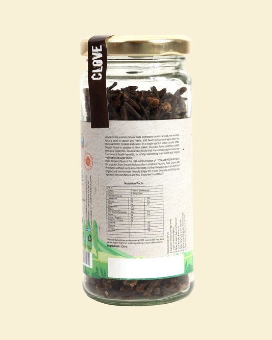 Organic Clove Spice - 75 GMS | Induz | Natural  Healthy