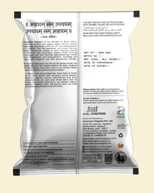 Organic Wheat Dalia Porridge - 500 GMS | Induz | Healthy  Delicious