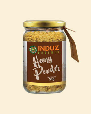 Organic Compounded Heeng Powder - 50 GMS | Induz | Natural  Healthy Spice