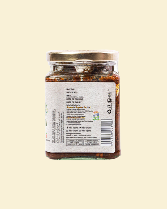 Spice Up Your Meals with 250 Gm of Red Chilli Pickle (Bharwa Mirch)
