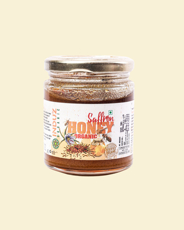 200gm Saffron Honey - Natural Sweetener with Health Benefits