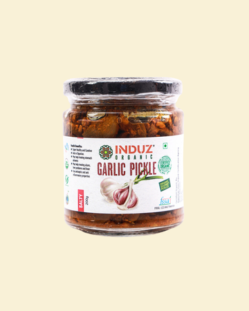 200 Gm Garlic Pickle: Deliciously Spicy and Tangy Indian Pickle