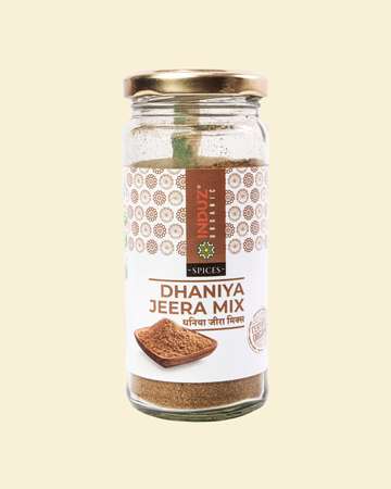 Organic Dhaniya Jeera Mix - 100 GMS | Induz | Spices for Healthy Cooking