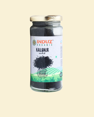Organic Kalonji Seeds 100 GMS - Induz | Natural, Healthy, and Delicious