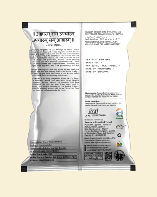 Organic Buckwheat Flour 500 GMS - Induz | 100% Natural  Healthy Flour