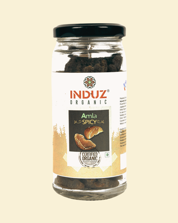 Organic Amla Candy Spicy 150 GMS - Induz - Delicious  Healthy Snack! | Delicious  Healthy Snack for All Ages!