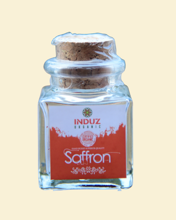Organic Saffron - 1 GMS | Induz | 100% Natural  Pure