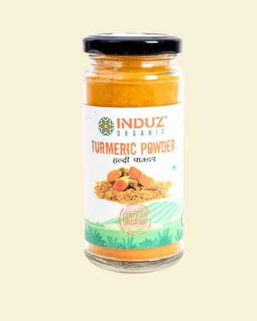 Organic Turmeric Powder 100 GMS - Induz for Natural Health  Wellness
