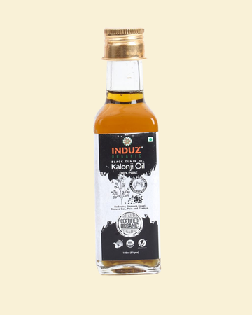 100 ML Cold Pressed Organic Black Cumin Oil - Induz