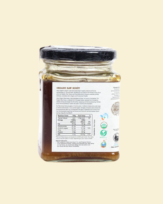 Organic Raw Honey - 300 GMS | Induz | Natural  Healthy Sweetener