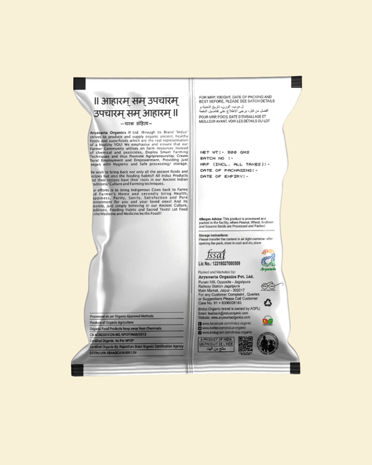 Organic White Sugar Crystal 500GMS | Induz | Natural Sweetener