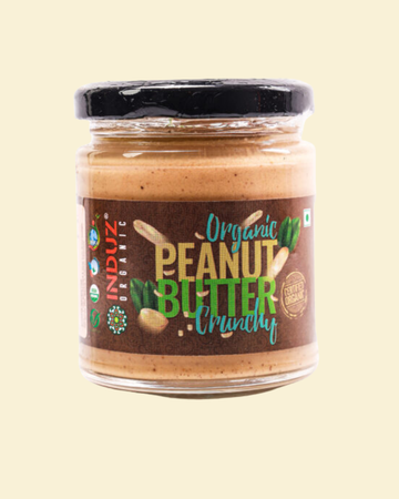 Organic Peanut Butter 200gm - Delicious  Healthy Spread for Sandwiches  Toast!