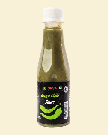 Organic Green Chilli Sauce 220gm - Spicy, Delicious, and Healthy!