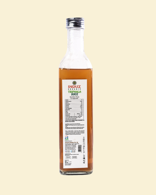 Organic Triphala Juice 500ml - Natural Detox  Digestive Health Benefits