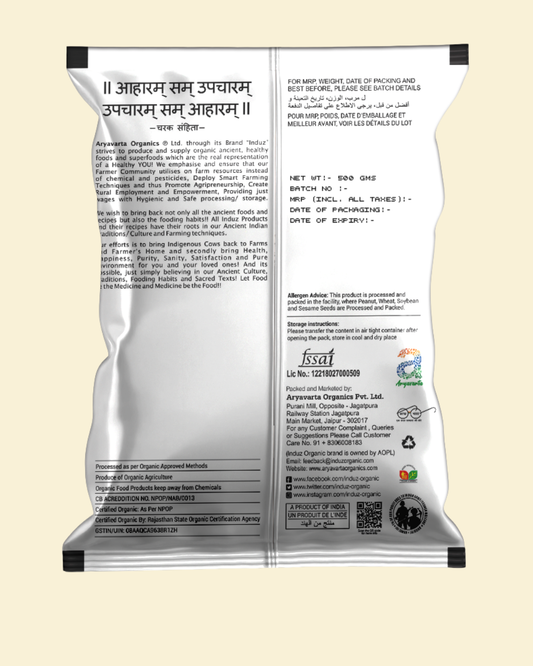 Organic Quinoa Flour 500 GMS - Induz | Gluten-Free, High Protein Flour