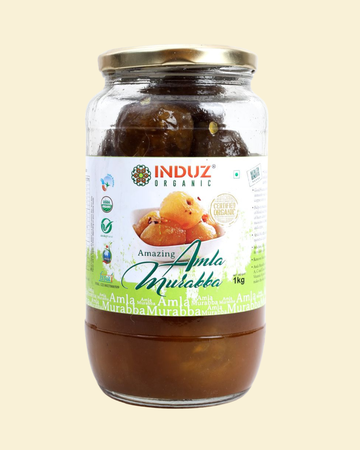 Organic Amla Murabba - 1 KG | Induz | Natural  Healthy Sweetener