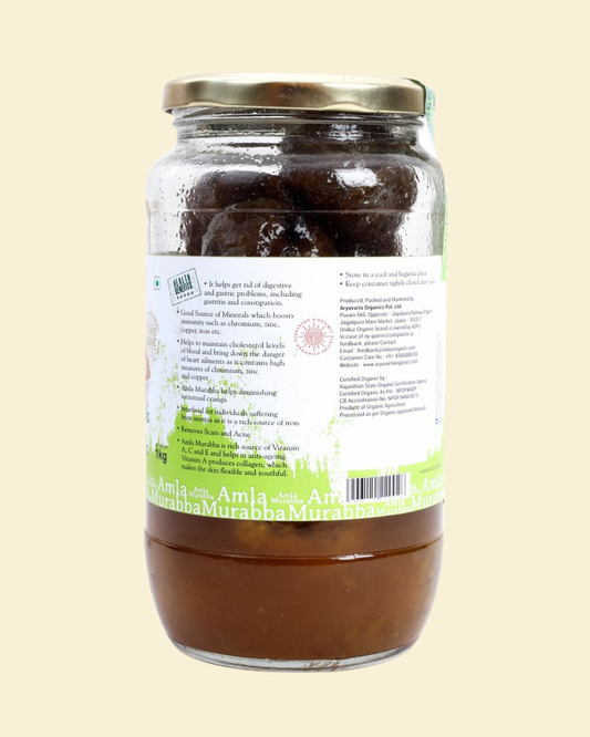 Organic Amla Murabba - 1 KG | Induz | Natural  Healthy Sweetener
