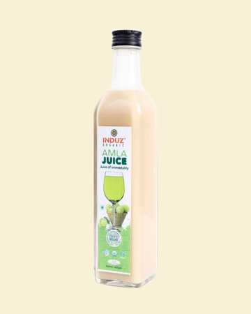 Organic Amla Juice 500 ML - Induz: Refreshing  Nutritious Juice for a Healthy Lifestyle
