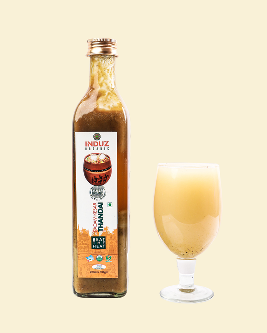 Organic Thandai Thunder - 500 ML | Induz | Refreshing  Delicious
