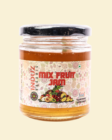 Delicious Mix Fruit Jam 250gm - Sweet  Tangy Spread for Toast  More!