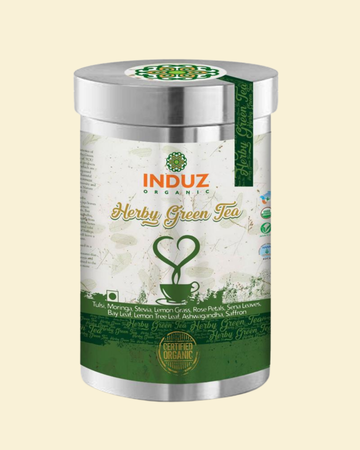 Organic Green Tea 200 Gm - Premium Quality Loose Leaf Tea for Health  Wellness