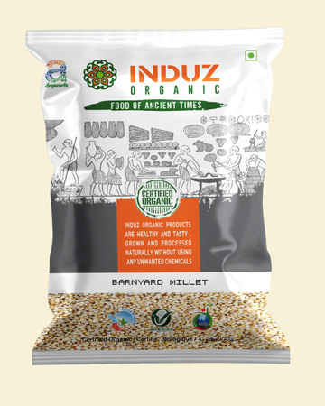 Organic Barnyard Millet 500 GMS - Induz | 100% Natural  Healthy Grain