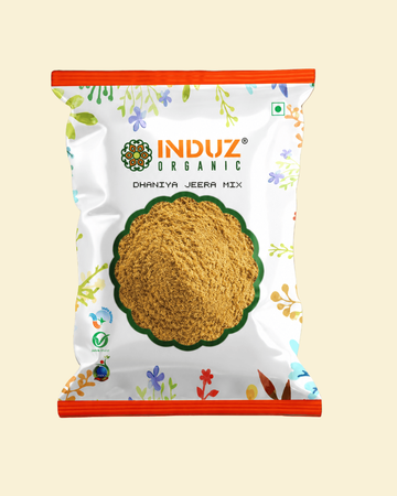 Organic Dhaniya Jeera Mix 250 GMS | Induz | Spices for Healthy Cooking