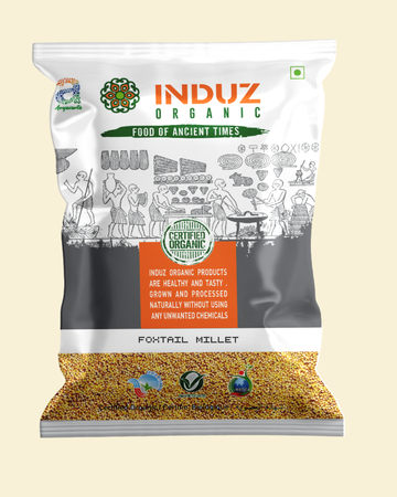Organic Foxtail Millet 500 GMS - Induz - 100% Natural  Healthy Grain