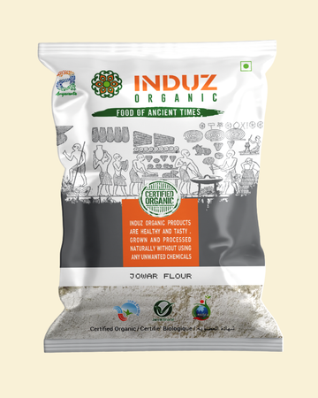 Organic Jowar Flour 500 GMS - Induz | 100% Natural  Healthy Flour