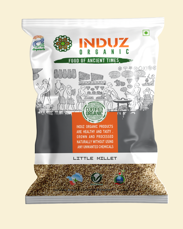 Organic Little Millet 500 GMS - Induz | 100% Natural  Healthy Grain