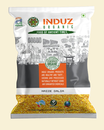 Organic Maize Dalia 500 GMS - Induz | 100% Natural  Healthy