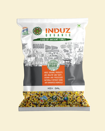 Organic Mix Dal 500GMS - Induz | 100% Natural  Healthy Dal