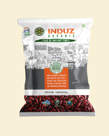 Organic Rajma Harshil 500 GMS - Induz | 100% Natural  Healthy