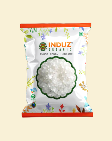 Induz Organic Sugar Candy (Mishri) 250 gm