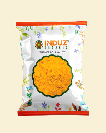 Organic Turmeric Powder 250 GMS - Induz - Natural Spice for Health  Wellness