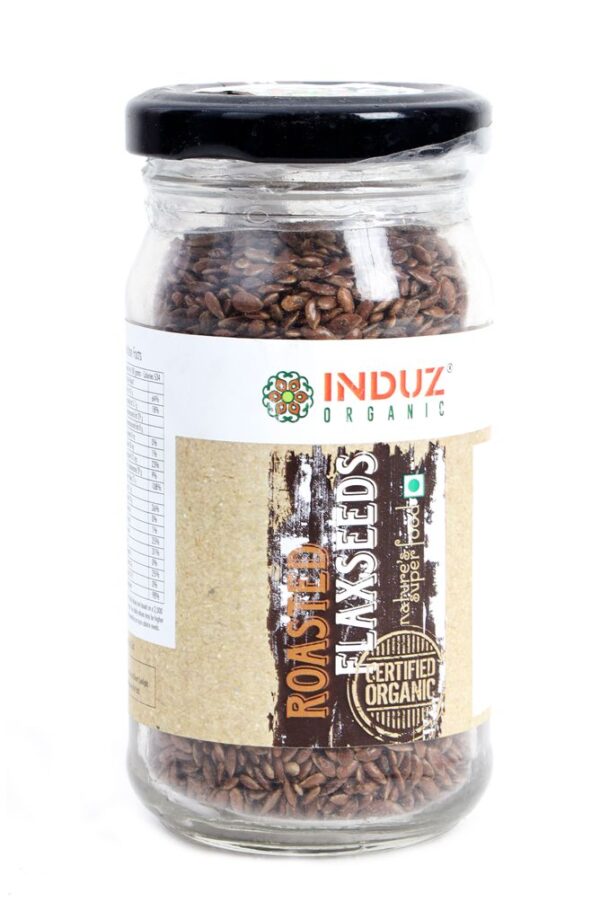 ROASTED FLAXSEEDS 100 GM (1)
