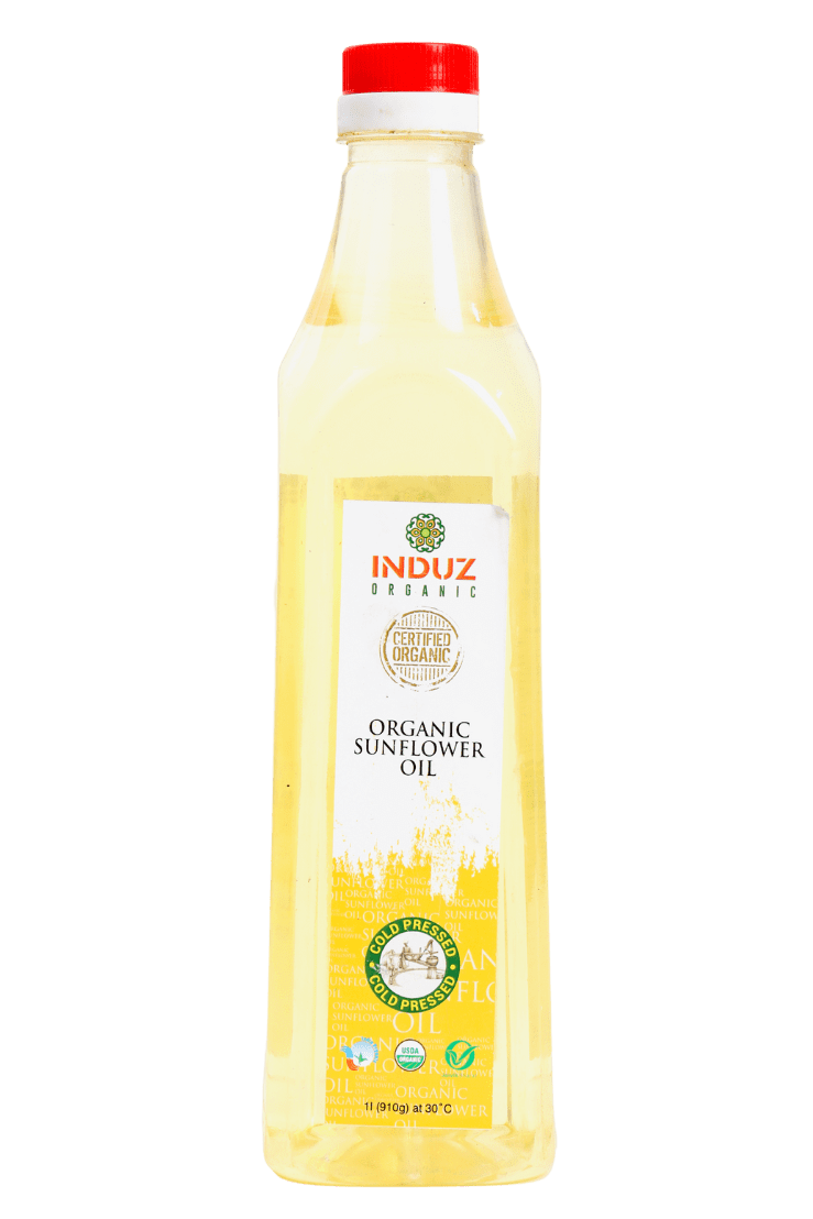 Induz Organic Cold Pressed Sunflower Oil –