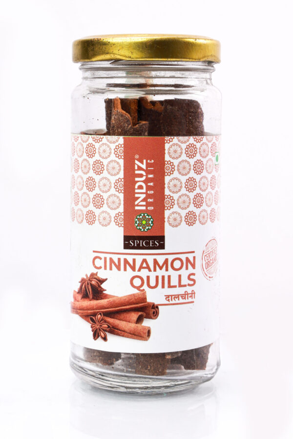 Organic Cinnamon STICKS - 50 GMS | Induz | Natural & Healthy Spice