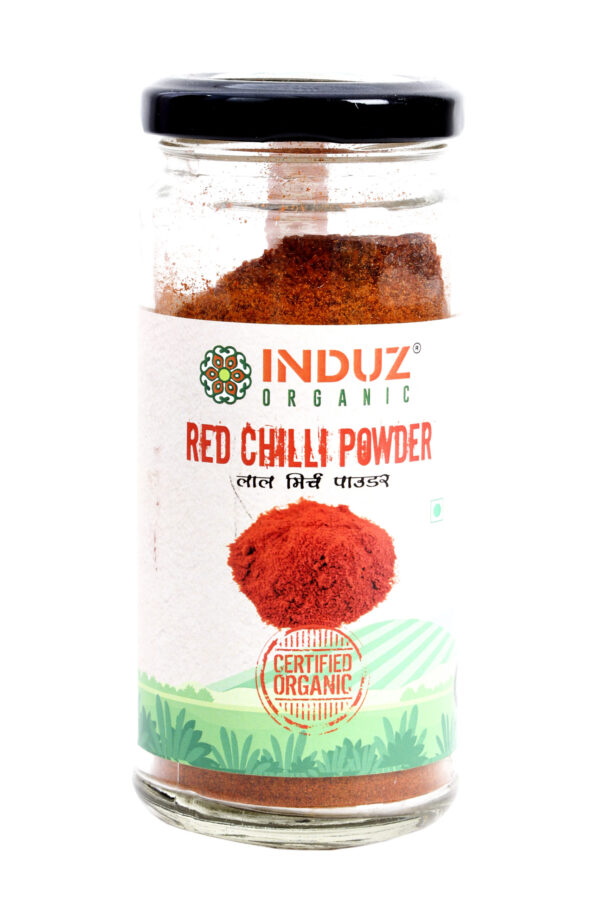 Organic Red Chilli Powder 250 GMS - Induz | Spicy, All-Natural Flavor