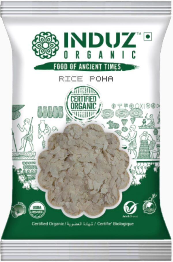 Organic Rice Poha 500gm - Delicious & Nutritious Indian Snack